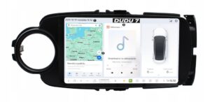 DUDUAUTO RADIO NAWIGACJA TOYOTA YARIS III 2011-2017 ANDROID QLED 6GB