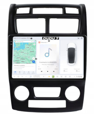 DUDUAUTO RADIO NAWIGACJA KIA SPORTAGE II 2008-2010 ANDROID DUDU7 QLED 12GB
