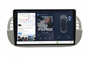 DUDUAUTO RADIO NAWIGACJA FIAT 500 2007-2015 ANDROID DUDU7 2K QLED 6/64GB