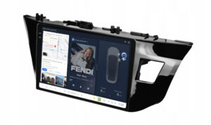 DUDUAUTO RADIO NAWIGACJA TOYOTA COROLLA XI E16 2013+ ANDROID QLED 6GB