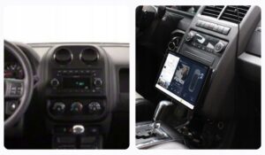RADIO NAWIGACJA GPS JEEP COMPASS 2009-2015 DUDU7 QLED 512GB