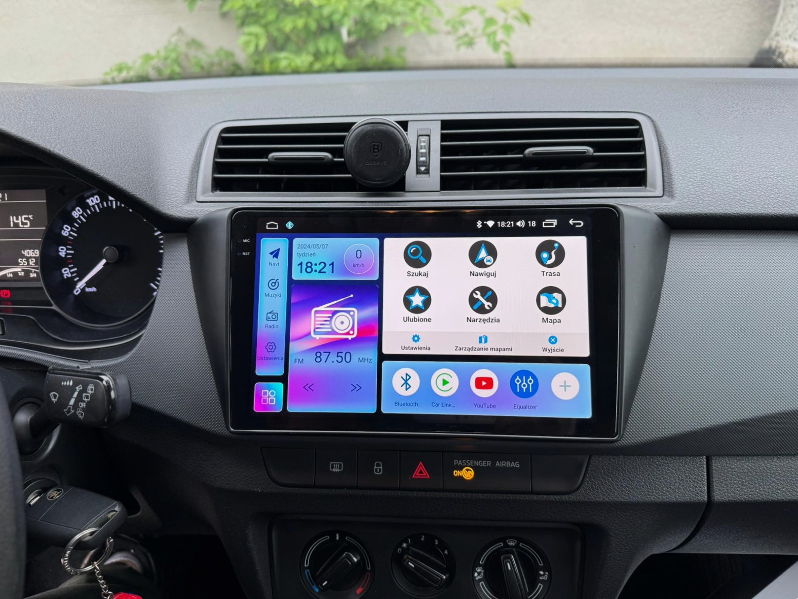 Radionawigacja Android zamontowana w Skoda Fabia od 2014 roku
