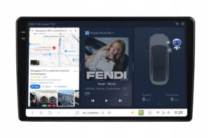 DUDUAUTO RADIO NAWIGACJA CITROEN BERLINGO II 2008-2018 ANDROID QLED 6GB