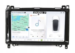 DUDUAUTO RADIO NAWIGACJA MERCEDES W169 B KLASA 2004-2012 ANDROID QLED 64GB