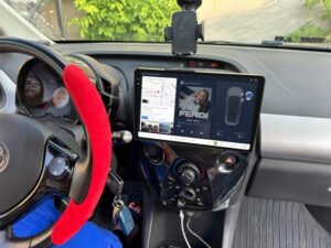 DUDUAUTO RADIO NAWIGACJA TOYOTA AYGO II 2014-2021 ANDROID DUDU7 QLED 12GB