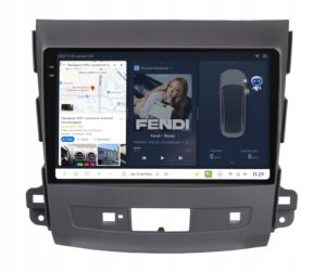 DUDUAUTO RADIO NAWIGACJA MITSUBISHI OUTLANDER 2006-2012 ANDROID QLED 6GB