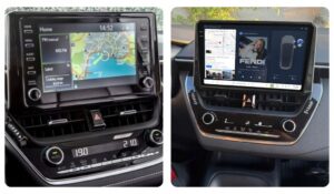 DUDUAUTO RADIO NAWIGACJA TOYOTA COROLLA 2019-2020 ANDROID QLED 6GB