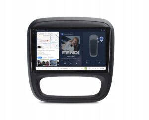 DUDUAUTO RADIO NAWIGACJA RENAULT TRAFIC 3 2014-2021 ANDROID QLED 6/64GB