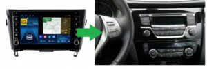 RADIO NAWIGACJA GPS NISSAN QASHQAI X-TRAIL 2014+ ANDROID 4/64 GB