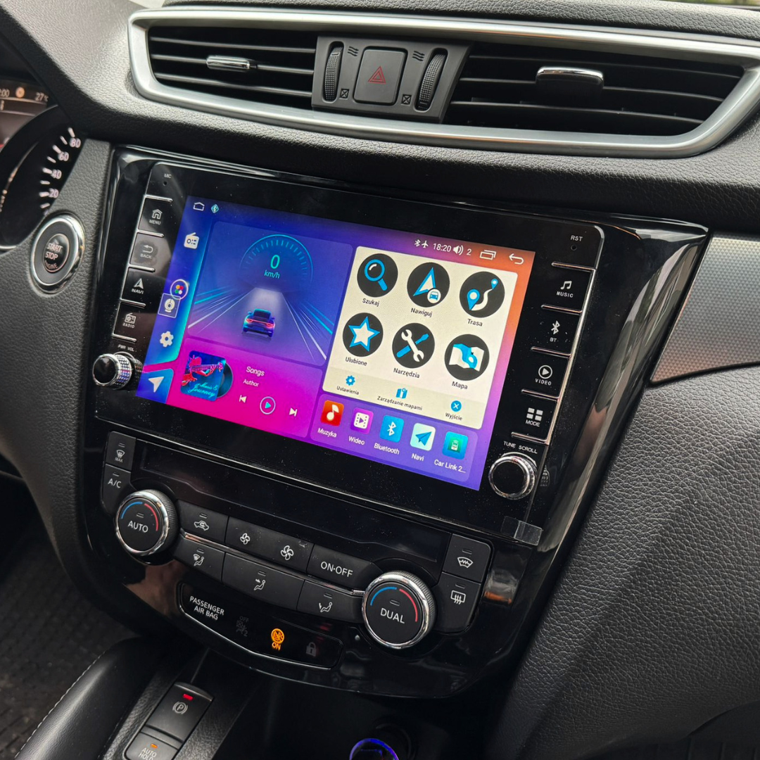 Radia Android do samochodów Nissan