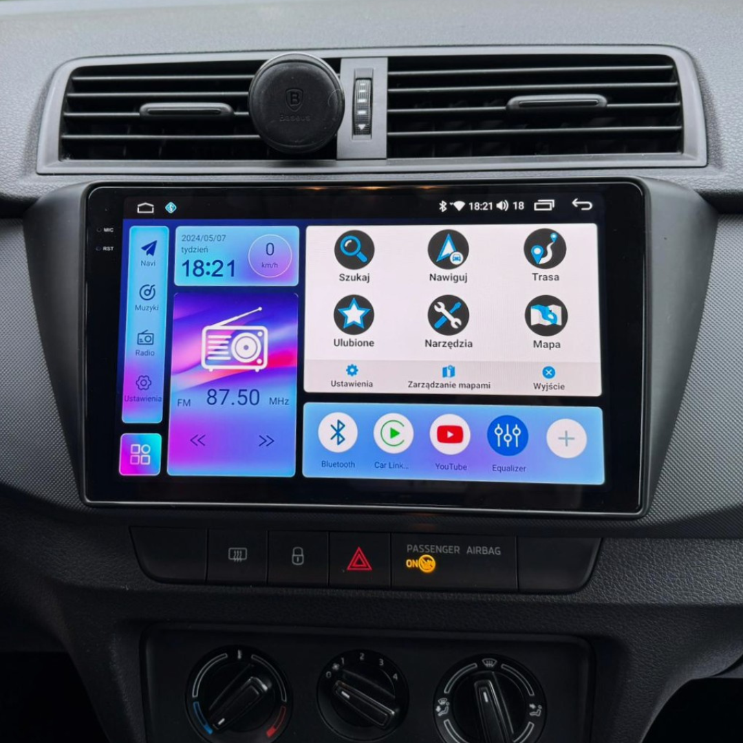 Radia Android do samochodów Skoda