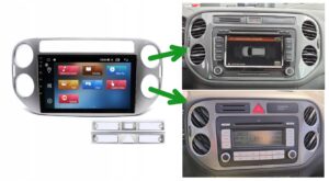 7e21e94346ba8b2e94203516ae97 RADIO NAWIGACJA GPS VOLKSWAGEN GOLF PLUS 2005-2014 ANDROID CARPLAY 2/64 GB