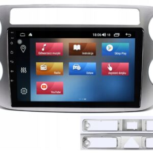 RADIO NAWIGACJA GPS VOLKSWAGEN GOLF PLUS 2005-2014 ANDROID CARPLAY 8/128 GB