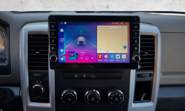 Radionawigacja Android z pokrętłami