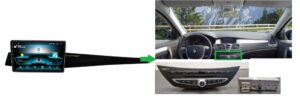 RADIO NAWIGACJA GPS RENAULT LAGUNA 3 2007-2015 ANDROID CARPLAY