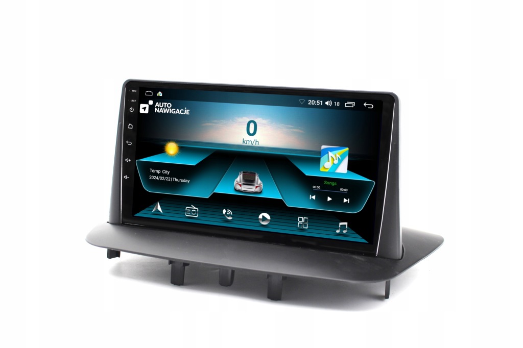 RADIO NAWIGACJA GPS RENAULT MEGANE III FLUENCE ANDROID