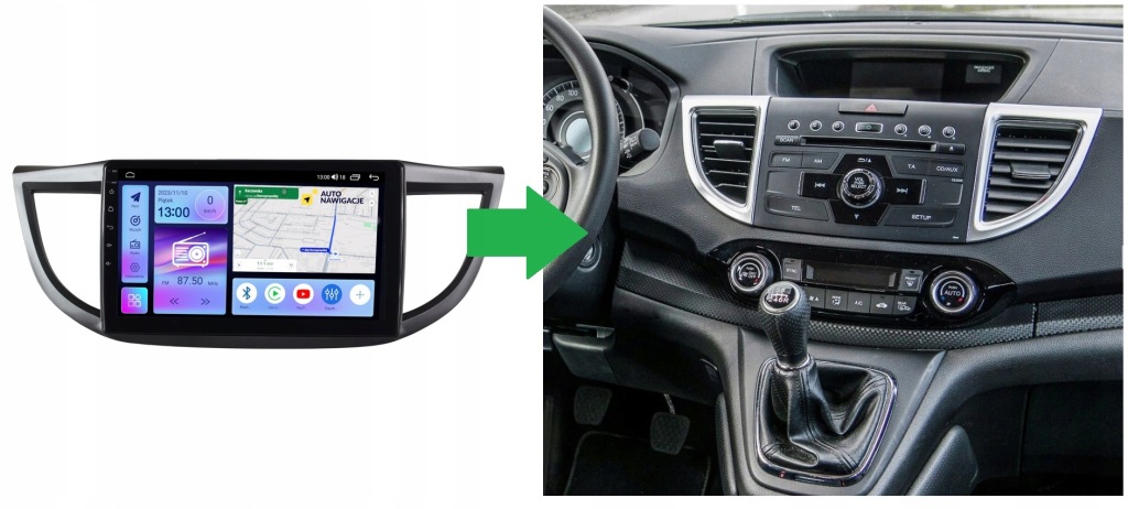 RADIO NAWIGACJA GPS HONDA CR-V IV 2012-2017 ANDROID CARPLAY 4/64 GB 5 RADIO NAWIGACJA GPS HONDA CR-V IV 2012-2017 ANDROID CARPLAY 4/64 GB