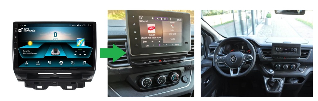 RADIO NAWIGACJA GPS RENAULT TRAFIC IV 2024+ ANDROID CARPLAY 5 RADIO NAWIGACJA GPS RENAULT TRAFIC IV 2024+ ANDROID CARPLAY
