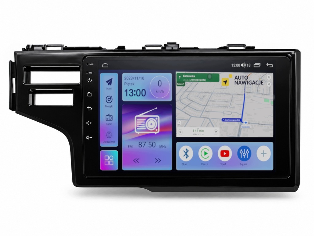 RADIO NAWIGACJA GPS HONDA JAZZ 2013-2020 ANDROID CARPLAY BLUETOOTH 64GB