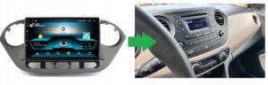 RADIO NAWIGACJA GPS HYUNDAI i10 2013+ ANDROID CARPLAY BLUETOOTH