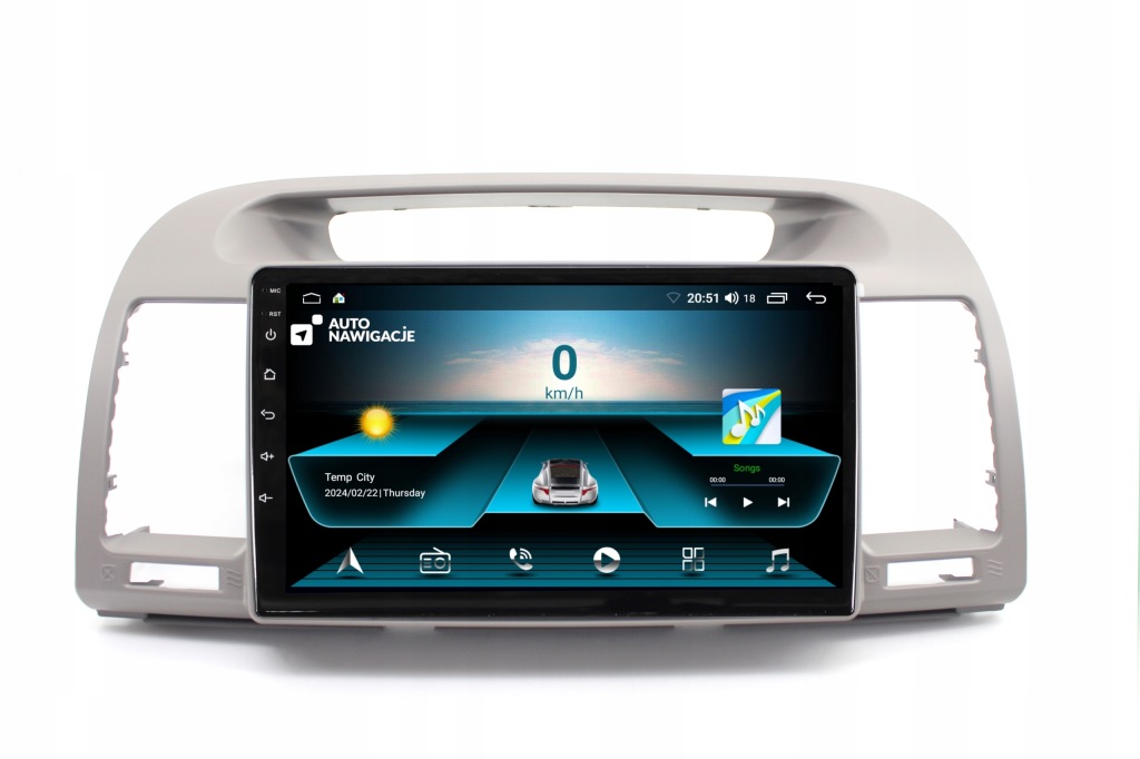 RADIO NAWIGACJA GPS TOYOTA CAMRY 2001-2006 ANDROID