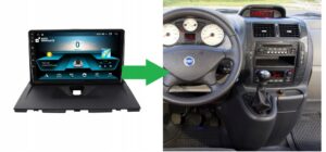 RADIO NAWIGACJA GPS FIAT SCUDO II 2007-2016 ANDROID CARPLAY