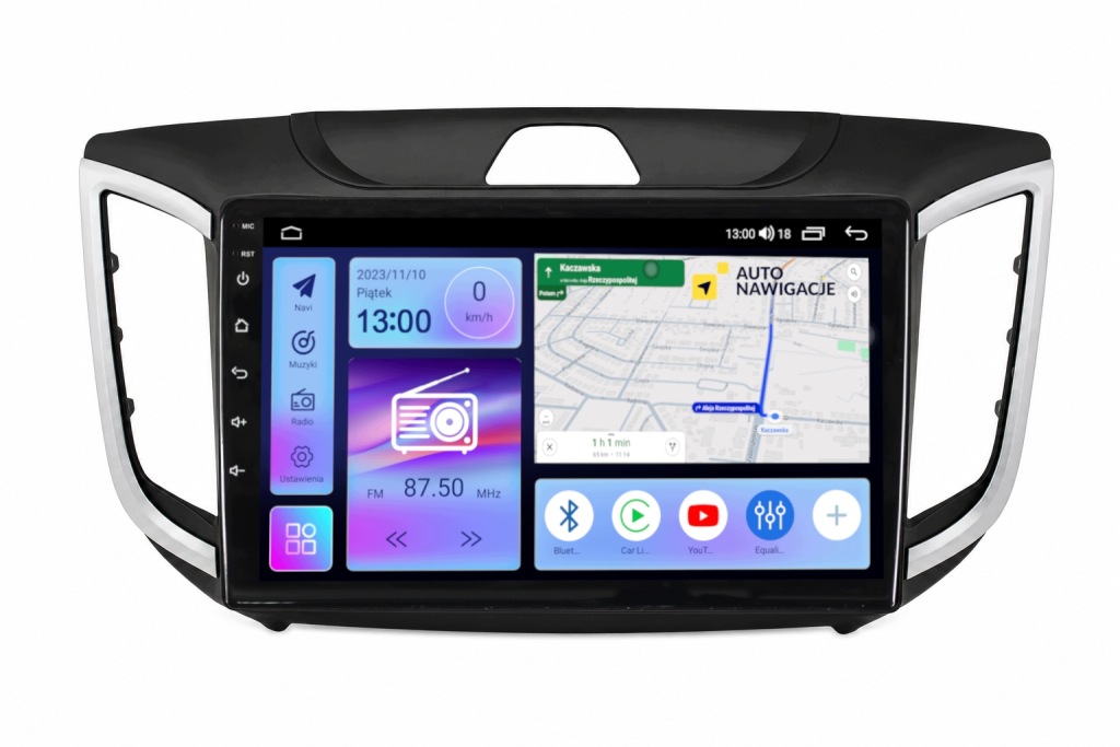 RADIO SAMOCHODOWE HYUNDAI IX25 2014-2019 ANDROID CARPLAY BLUETOOTH 64GB 4 RADIO SAMOCHODOWE HYUNDAI IX25 2014-2019 ANDROID CARPLAY BLUETOOTH 64GB