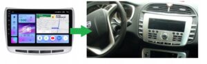 RADIO SAMOCHODOWE GPS LANCIA DELTA 2009-2019 ANDROID CARPLAY 128 GB