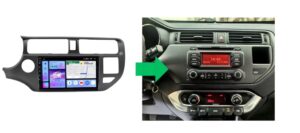 RADIO NAWIGACJA GPS KIA RIO III 2011-2015 ANDROID CARPLAY BLUETOOTH 64GB