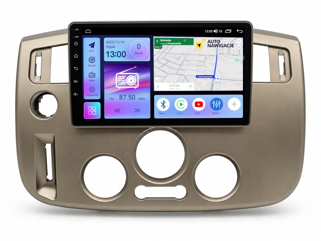 RADIO NAWIGACJA GPS RENAULT SCENIC 2003-2009 WIFI CARPLAY ANDROID 128GB