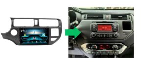 RADIO NAWIGACJA GPS KIA RIO III 2011-2015 ANDROID CARPLAY BLUETOOTH 64GB